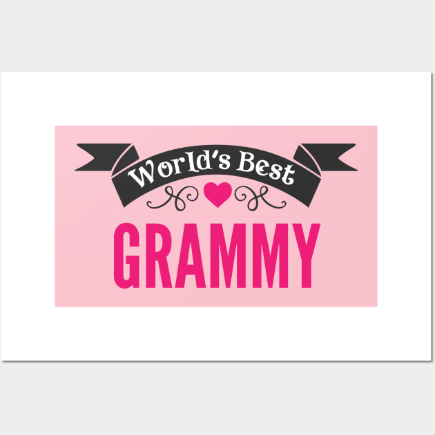 World's Best Grammy Wall Art by Hello Sunshine